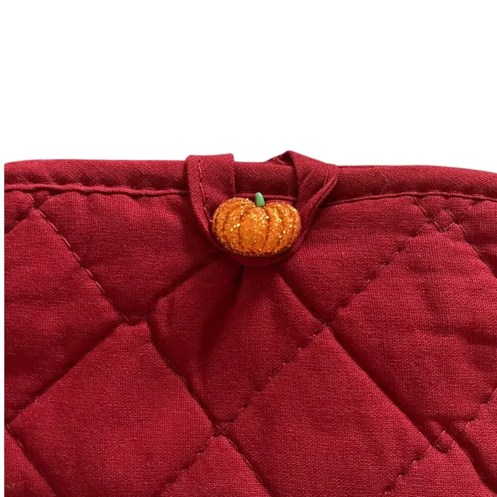 Fall Themed Handmade Hanging Towel Thanksgiving Home Decor